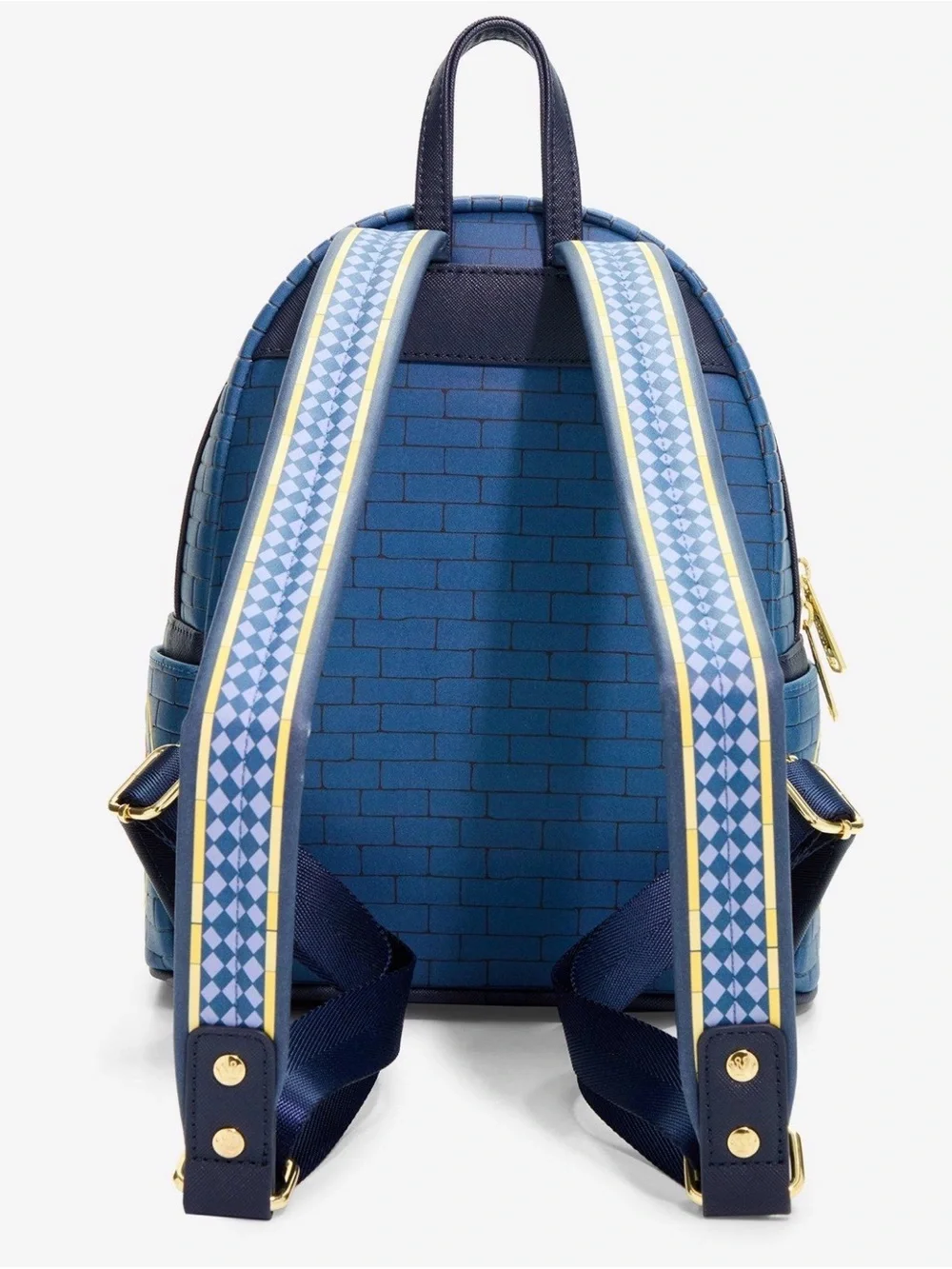 Loungefly Spider-Man Stained Glass Blue Mini Backpack